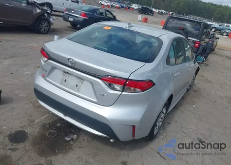 2021 Toyota Corolla Le z USA, uszkodzony, nr VIN 5YFEPMAE0MP182247